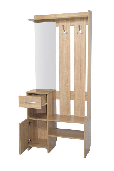 Прихожая БН-196-05 левый (дуб сонома) Прихожая БН-196-05 левый (дуб сонома)