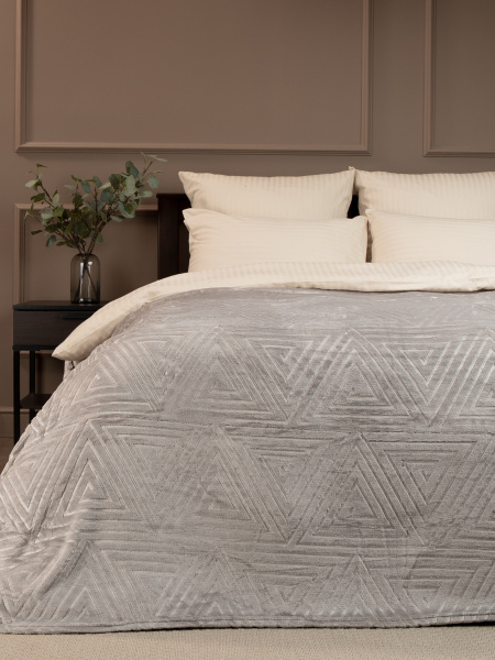 Плед Texrepublic фланель тиснёный 200*220 АРТ.93388 Плед Texrepublic фланель тиснёный 200*220 АРТ.93388