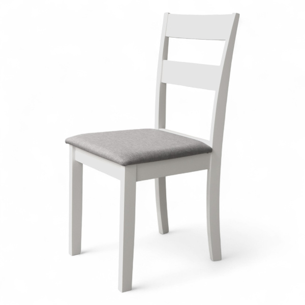 Стул Даллас SW00753 Серый / Белый  Стул Даллас SW00753 Серый / Белый