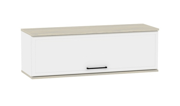 Aurelio 81 Шкаф навесной Белый-Блеквуд Сатиновый Aurelio 81 Шкаф навесной Белый-Блеквуд Сатиновый