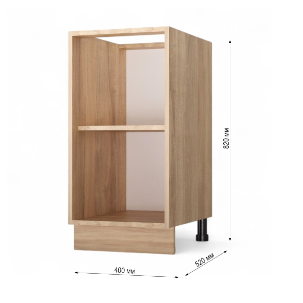НОВА Корпус стола 1-но дверного 400 / Дуб сонома НОВА Корпус стола 1-но дверного 400 / Дуб сонома