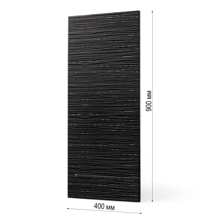 Фасад ВЫСОТА 900 ЧЕРНЫЙ СТРАЙП 400 