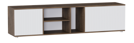 Тумба ТВ Вертикаль МДФ 1 кат. Дуб самдал, МДФ Белоснежный, Правый Тумба ТВ Вертикаль МДФ 1 кат. Дуб самдал, МДФ Белоснежный, Правый