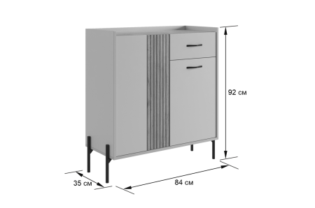 Гостиная Доминика К3(2620*350*1950)кашемир/дуб крафт золотой Гостиная Доминика К3(2620*350*1950)кашемир/дуб крафт золотой