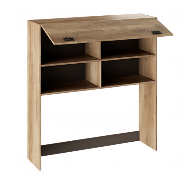 Пилигрим Шкаф настольный ТД-276.15.11 (Дуб Каньон светлый, Фон серый) Пилигрим Шкаф настольный ТД-276.15.11 (Дуб Каньон светлый, Фон серый)