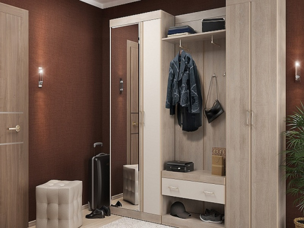 Ника Н1 Шкаф для одежды Ника Н1 Шкаф для одежды