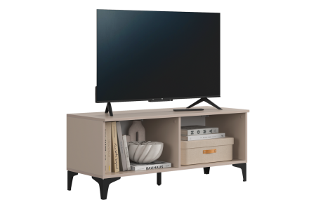 Тумба Рич кашемир/фрапучино матовый/черный Тумба Рич кашемир/фрапучино матовый/черный