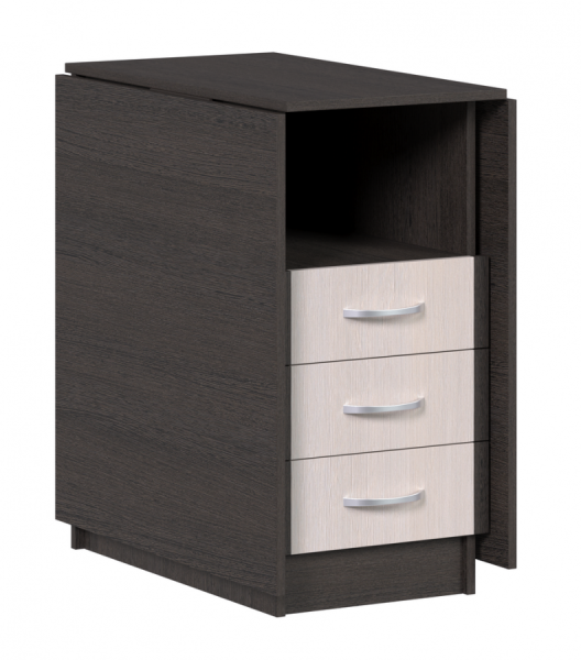 Стол-книжка с ящиками на 400 Венге/Бетон пайн Стол-книжка с ящиками на 400 Венге/Бетон пайн