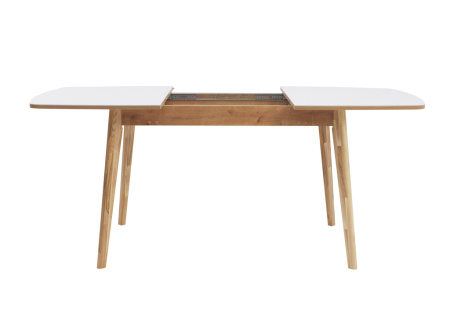 Стол Солярис-2 В 1250(550)840  OptiWhite/морилка Стол Солярис-2 В 1250(550)840  OptiWhite/морилка