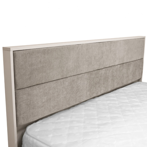 Сен-Дени Кровать 1600*2000 + основание с ПМ Кашемир/МДФ Дуб Латте Сен-Дени Кровать 1600*2000 + основание с ПМ Кашемир/МДФ Дуб Латте