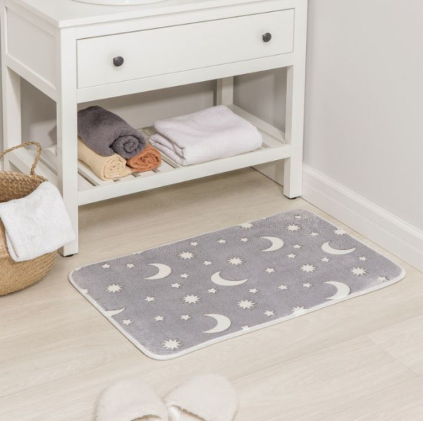 Коврик 50х80 см "Светящиеся звезды" 