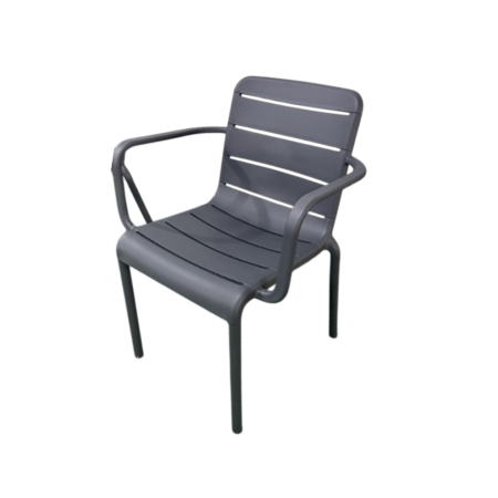 Стул Vohaw 8650Fиз пластика с подлокотниками (Темно-серый каркас) Стул Vohaw 8650Fиз пластика с подлокотниками (Темно-серый каркас)