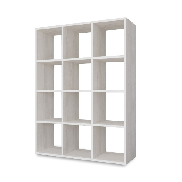 КОРИНН  Стеллаж 3 х 4 ячейки / Сосна лофт  КОРИНН  Стеллаж 3 х 4 ячейки / Сосна лофт