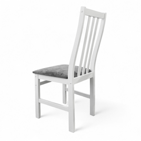 Стул Соло Р белая эмаль/ Kатания 19 Стул Соло Р белая эмаль/ Kатания 19