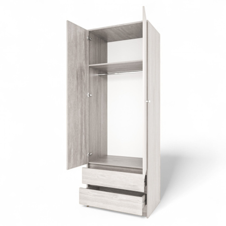 ВЕНСЕН Шкаф 2-х дв, 2 ящика /Сосна Лофт ВЕНСЕН Шкаф 2-х дв, 2 ящика /Сосна Лофт