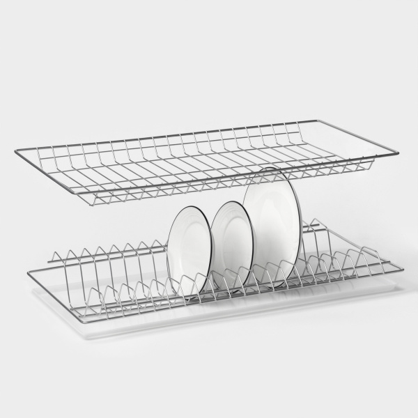 Посудосушитель 600 мм ХРОМ Посудосушитель 600 мм ХРОМ