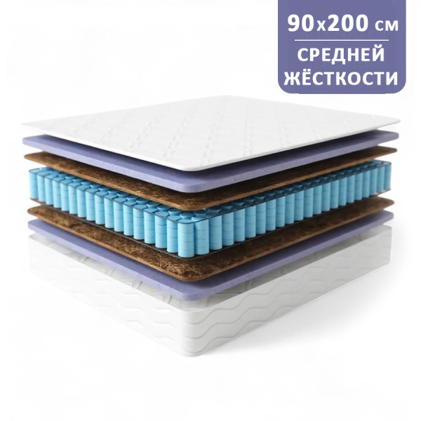 Матрас Комфорт "ЭкоЛогичный" Каскад 900*2000 Матрас Комфорт "ЭкоЛогичный" Каскад 900*2000