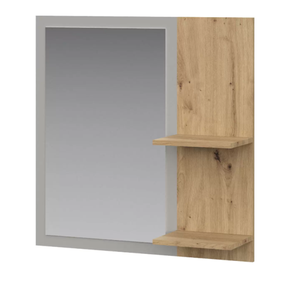 НОРДИК Зеркало Холодный серый Дуб Артизан НОРДИК Зеркало Холодный серый Дуб Артизан