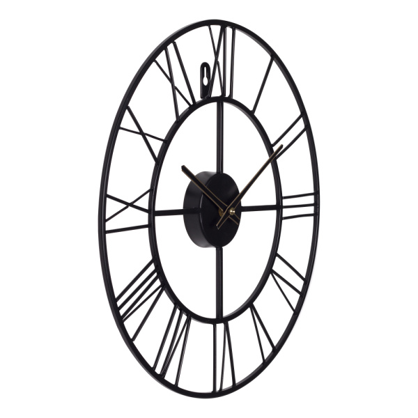 Часы настенные из металла,d=40 см, черн"Лофт" 4022-001 Часы настенные из металла,d=40 см, черн"Лофт" 4022-001
