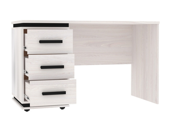 Nature 84 Стол письменный Ясень Анкор св-Черный Nature 84 Стол письменный Ясень Анкор св-Черный