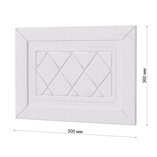 Фасад РОМБ белый h = 360 * 500 Фасад РОМБ белый h = 360 * 500