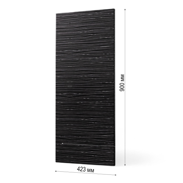 Фасад ВЫСОТА 900 ЧЕРНЫЙ СТРАЙП 423 для верхнего углового Фасад ВЫСОТА 900 ЧЕРНЫЙ СТРАЙП 423 для верхнего углового