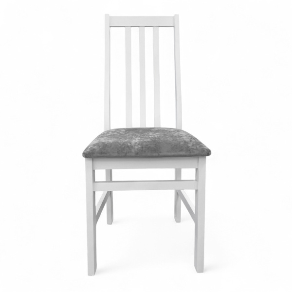 Стул Соло Р белая эмаль/ Kатания 19 Стул Соло Р белая эмаль/ Kатания 19