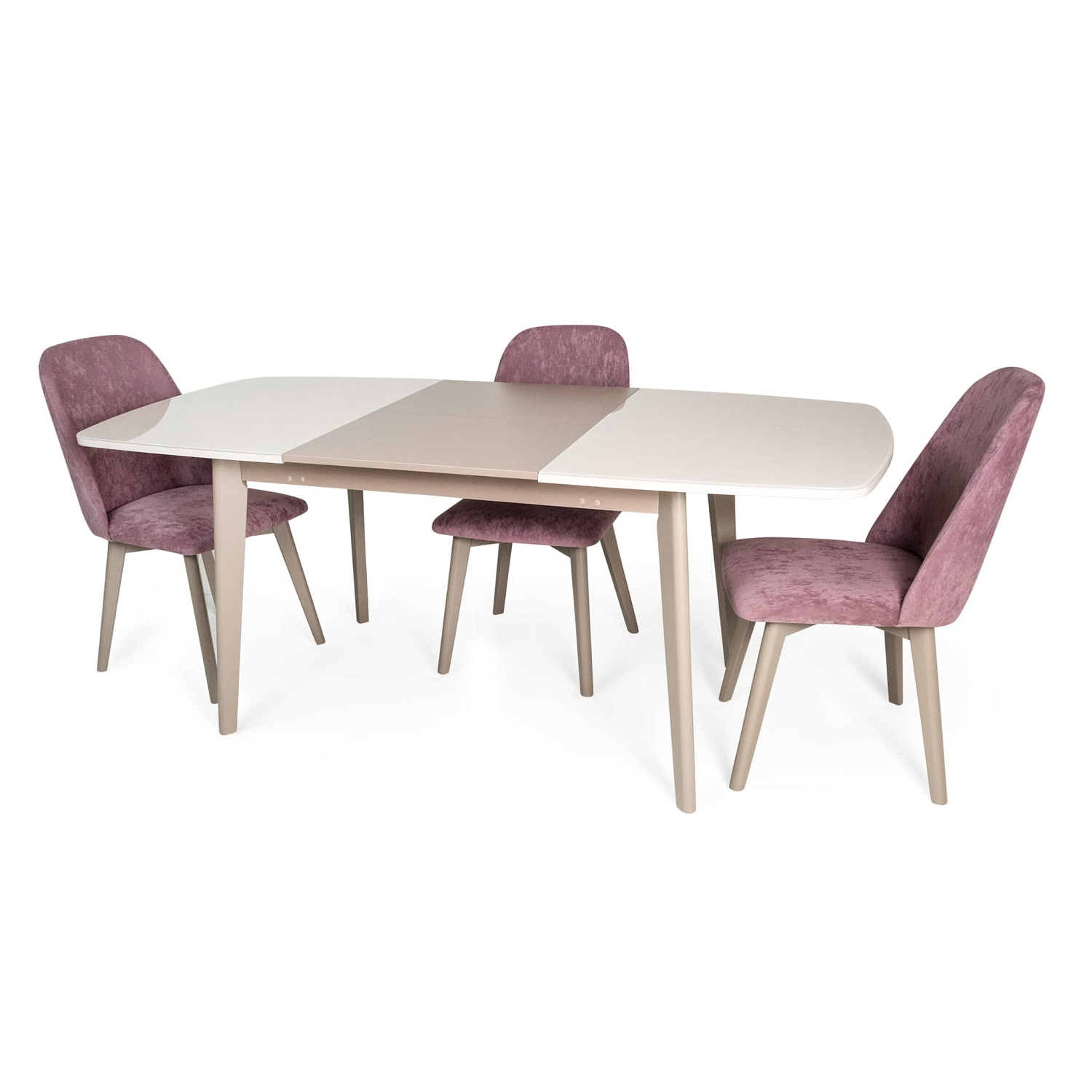 Стол Солярис-2 1250(550)840 латте Стол Солярис-2 1250(550)840 латте