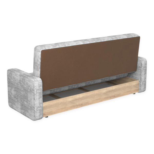 Диван-кровать "Лидер 3" S 2292 - 7 св. серый