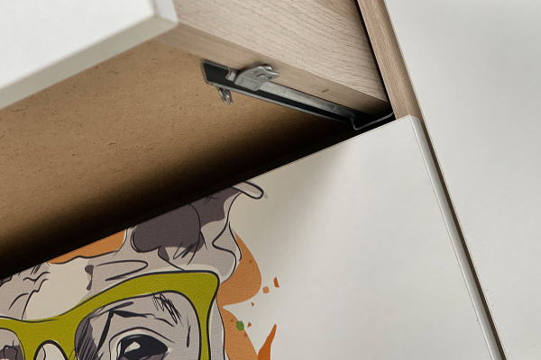 Зоо Комод 26.01(дуб мария/белый) Зоо Комод 26.01(дуб мария/белый)