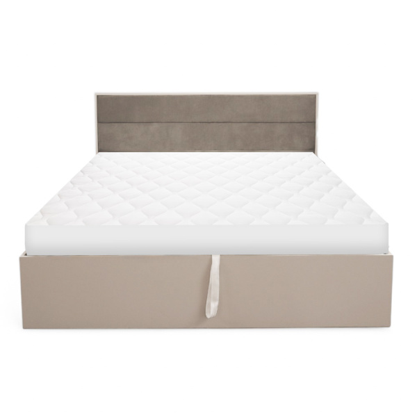 Сен-Дени Кровать 1600*2000 + основание с ПМ Кашемир/МДФ Дуб Латте Сен-Дени Кровать 1600*2000 + основание с ПМ Кашемир/МДФ Дуб Латте