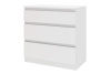 Комод Морвик 465.02 3 ящика Белый