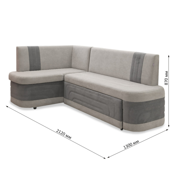 Кухонный уголок "Торонто" (правый) Кухонный уголок "Торонто" (правый)