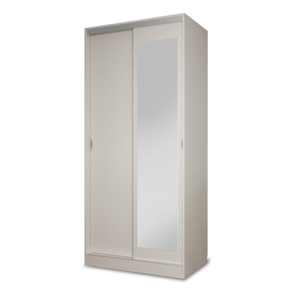 Шкаф-купе Клэр с зеркалом 1000х600х2200 Кашемир Шкаф-купе Клэр с зеркалом 1000х600х2200 Кашемир
