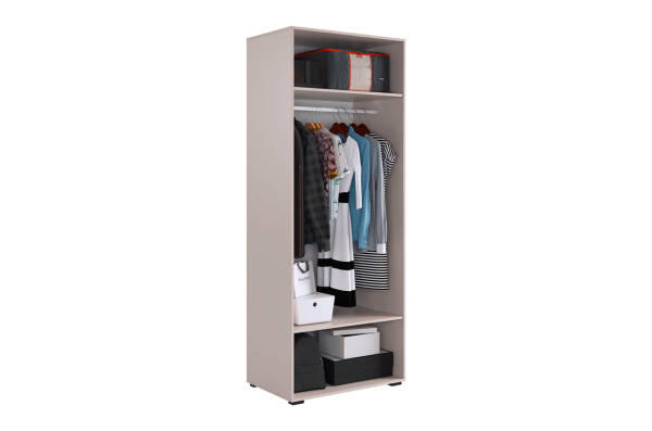 Катрин Шкаф 2дв. 102.01/Кашемир/фрапучино матовый