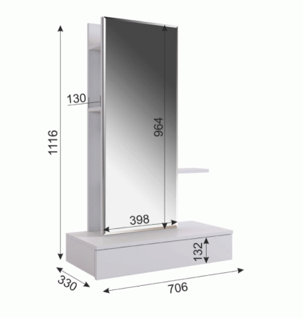 Трюмо "Мария" STA-01.1544 Трюмо "Мария" STA-01.1544