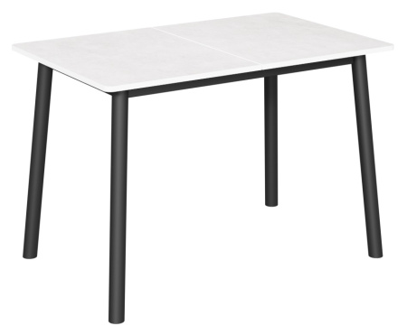 Стол Портофино-мини-L 950*650(+32) черный/ белый Стол Портофино-мини-L 950*650(+32) черный/ белый