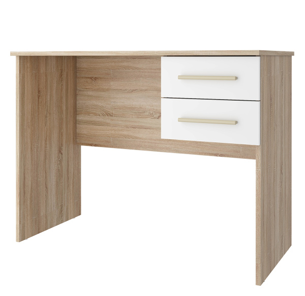Стол с ящиками "Алекс" Дуб Сонома/ Белый Стол с ящиками "Алекс" Дуб Сонома/ Белый