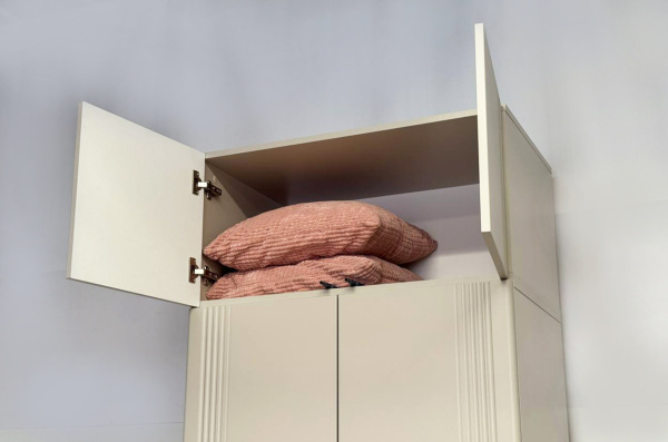 Катрин Антресоль 2дв 116.01/Кашемир/фрапучино матовый Катрин Антресоль 2дв 116.01/Кашемир/фрапучино матовый