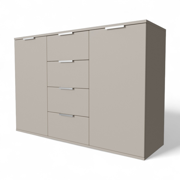 Сен-Дени Комод 1300 Кашемир/МДФ Дуб Латте Сен-Дени Комод 1300 Кашемир/МДФ Дуб Латте