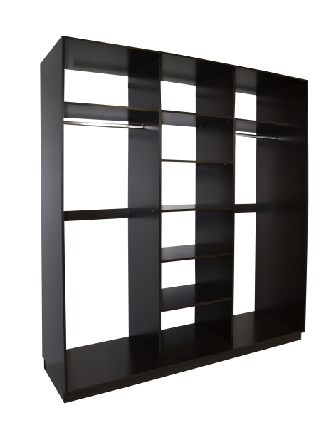 Каркас Шкафа-купе БН-61 трех дверный (2100)2200х2100х600/венге Каркас Шкафа-купе БН-61 трех дверный (2100)2200х2100х600/венге