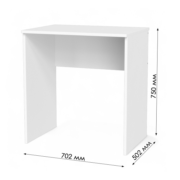 Стол компьютерный БН-185 - 01 Белый  Стол компьютерный БН-185 - 01 Белый