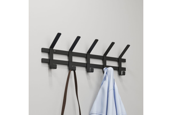 Вешалка Торонто 5 металл Черный*580 Вешалка Торонто 5 металл Черный*580