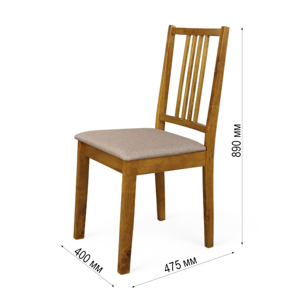 Стул Монтерей -SW00384 Серый/ Античный Дуб Стул Монтерей -SW00384 Серый/ Античный Дуб