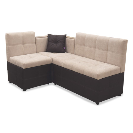 Кухонный уголок "Капучино 2-1" (правый) (GETS 5/Santorini-Chestnut) мдф Ирга Кухонный уголок "Капучино 2-1" (правый) (GETS 5/Santorini-Chestnut) мдф Ирга