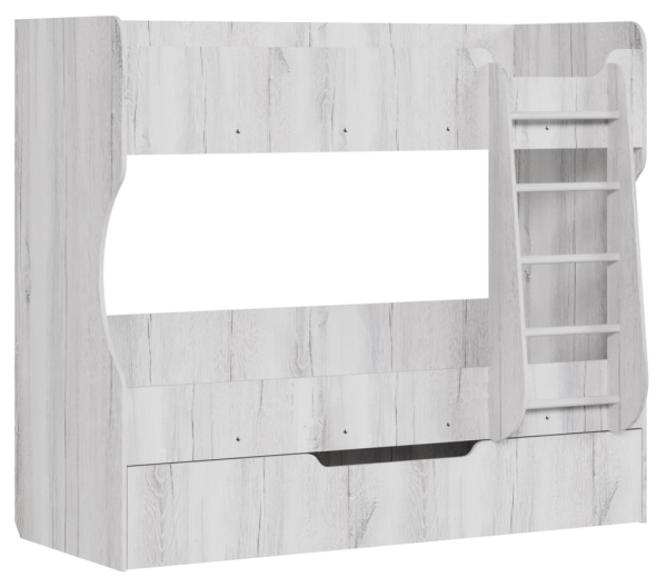 Кровать 2-х ярусная (3-х местная) "Монреаль" б/матр. Кровать 2-х ярусная (3-х местная) "Монреаль" б/матр.