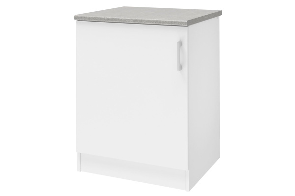 Уют СТЛ.275.06 Шкаф напольный 60 Белый/Белый Уют СТЛ.275.06 Шкаф напольный 60 Белый/Белый