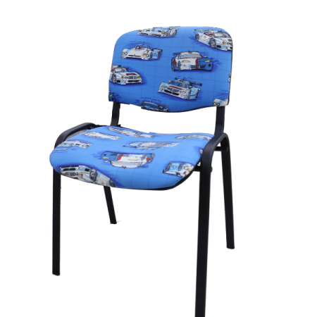 Стул ИЗО BL машинка на голубом фоне Стул ИЗО BL машинка на голубом фоне