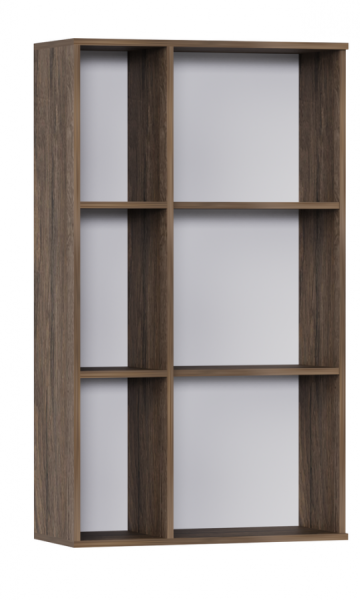 Шкаф навесной Вертикаль МДФ 1 кат. Дуб самдал, МДФ Белоснежный, Правый Шкаф навесной Вертикаль МДФ 1 кат. Дуб самдал, МДФ Белоснежный, Правый