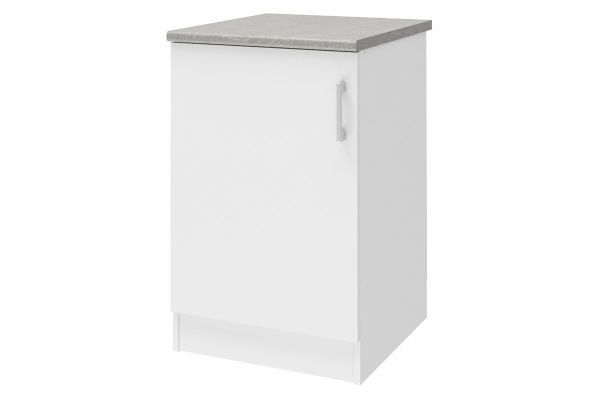 Уют СТЛ.275.08 Шкаф напольный 50 Белый/Белый Уют СТЛ.275.08 Шкаф напольный 50 Белый/Белый